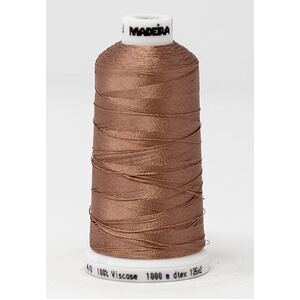 Madeira Classic Rayon 40, #1054 TAWNY 1000m Embroidery Thread