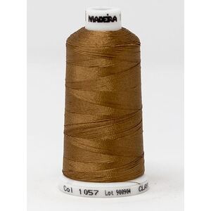 Madeira Classic Rayon 40, #1057 CARAMEL 1000m Embroidery Thread