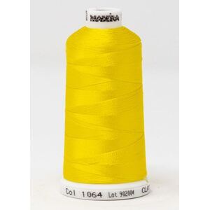 Madeira Classic Rayon 40, #1064 GOLDENROD 1000m Embroidery Thread