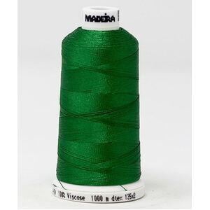 Madeira Classic Rayon 40, #1079 CELTIC GREEN 1000m Embroidery Thread