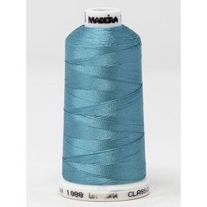 Madeira Classic Rayon 40, #1088 ROBINS EGG 1000m Embroidery Thread