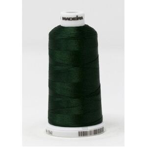 Madeira Classic Rayon 40, #1103 HUNTER GREEN 1000m Embroidery Thread