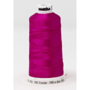 Madeira Classic Rayon 40, #1109 PINK ROSE 1000m Embroidery Thread