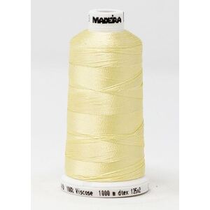Madeira Classic Rayon 40, #1123 PARCHMENT 1000m Embroidery Thread