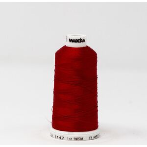 Madeira Classic Rayon 40, #1147 CHRISTMAS RED 1000m Embroidery Thread