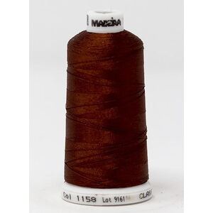 Madeira Classic Rayon 40, #1158 CHESTNUT 1000m Embroidery Thread