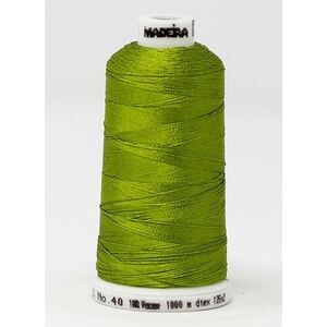 Madeira Classic Rayon 40, #1169 SPLIT PEA 1000m Embroidery Thread