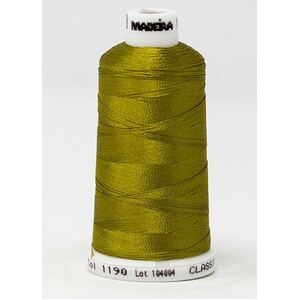 Madeira Classic Rayon 40, #1190 SEA WEED 1000m Embroidery Thread