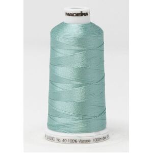 Madeira Classic Rayon 40, #1195 MENTHOL 1000m Embroidery Thread
