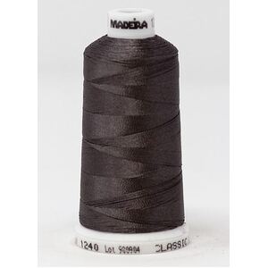 Madeira Classic Rayon 40, #1240 STONE 1000m Embroidery Thread