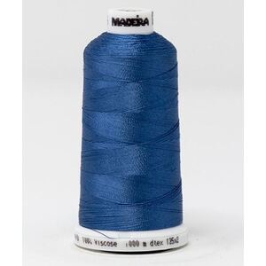 Madeira Classic Rayon 40, #1276 LIGHT DENIM 1000m Embroidery Thread