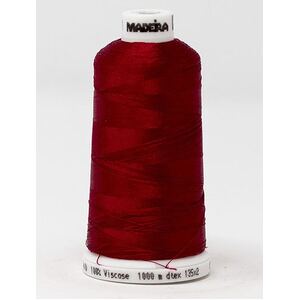 Madeira Classic Rayon 40, #1281 RADISH 1000m Embroidery Thread