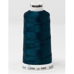 Madeira Classic Rayon 40, #1290 MALLARD TEAL 1000m Embroidery Thread