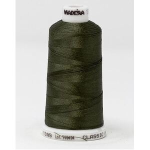 Madeira Classic Rayon 40, #1308 ARMY FATIGUES 1000m Embroidery Thread