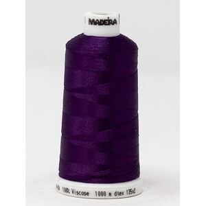Madeira Classic Rayon 40, #1320 PURPLE HEART 1000m Embroidery Thread