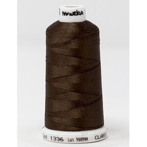 Madeira Classic Rayon 40, #1336 SADDLE BROWN 1000m Embroidery Thread