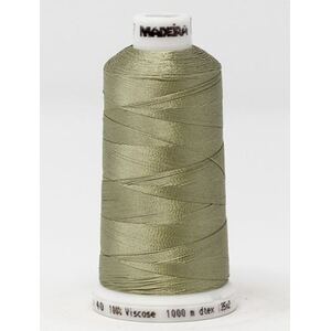 Madeira Classic Rayon 40, #1337 GRAY MIST 1000m Embroidery Thread