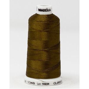 Madeira Classic Rayon 40, #1348 ANTIQUE BRONZE 1000m Embroidery Thread