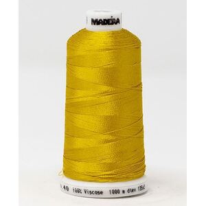 Madeira Classic Rayon 40, #1359 GOLDEN NUGGET 1000m Embroidery Thread