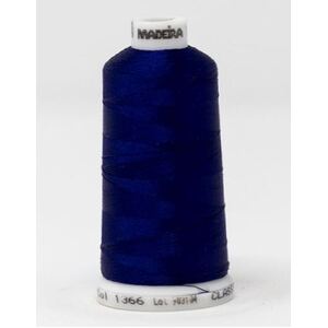 Madeira Classic Rayon 40, #1366 SAILOR BLUE 1000m Embroidery Thread