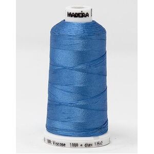 Madeira Classic Rayon 40, #1375 BLUE 1000m Embroidery Thread