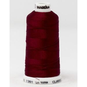 Madeira Classic Rayon 40, #1381 RIPE RASPBERRY 1000m Embroidery Thread
