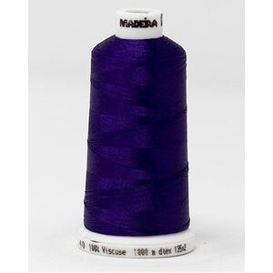 Madeira Classic Rayon 40, #1412 VIOLET PURPLE 1000m Embroidery Thread