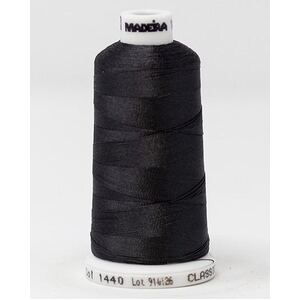 Madeira Classic Rayon 40, #1440 COBBLESTONE GRAY 1000m Embroidery Thread