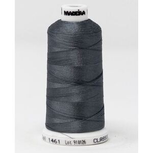 Madeira Classic Rayon 40, #1461 IRON GRAY 1000m Embroidery Thread