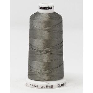 Madeira Classic Rayon 40, #1463 WILLOW GRAY 1000m Embroidery Thread