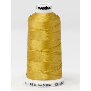 Madeira Classic Rayon 40, #1470 VEGAS GOLD 1000m Embroidery Thread
