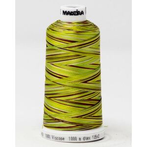 Madeira Classic Rayon 40, #2005 YELLOW ASTRO 1000m Variegated Embroidery Thread