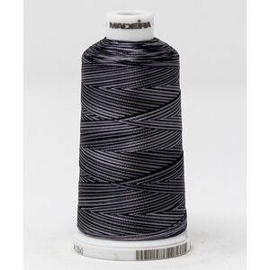 Madeira Classic Rayon 40, #2034 GRAY OMBRE 1000m Variegated Embroidery Thread