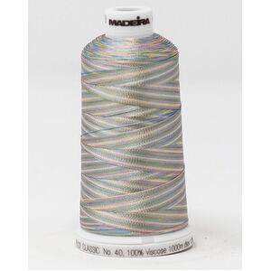 Madeira Classic Rayon 40, #2103 MULTI 1000m Variegated Embroidery Thread