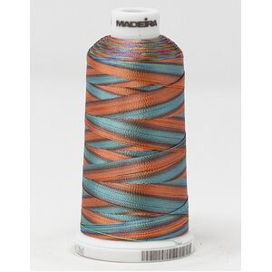 Madeira Classic Rayon 40, #2141 MULTI 1000m Variegated Embroidery Thread