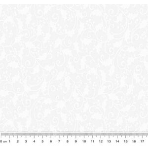 Better Not Pout SHADOW WHITE, 110cm Wide Cotton Fabric By Benartex