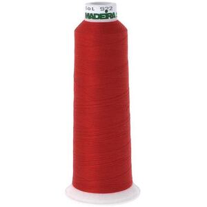 Madeira AeroQuilt Thread, 3,000yds, 100% Polyester #8380 RED