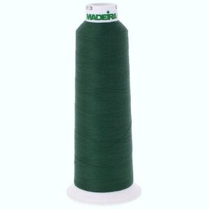 Madeira AeroQuilt Thread, 3,000yds, 100% Polyester #8473 EMERALD GREEN