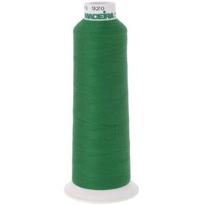 Madeira AeroQuilt Thread, 3,000yds, 100% Polyester #8500 GRASS GREEN