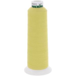 Madeira AeroQuilt Thread, 3,000yds, 100% Polyester #8660 LEMON