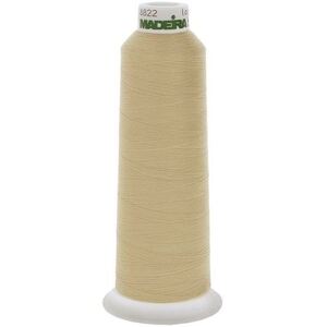 Madeira AeroQuilt Thread, 3,000yds, 100% Polyester #8822 NATURAL