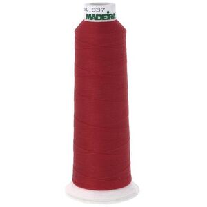 Madeira AeroQuilt Thread, 3,000yds, 100% Polyester #9470 DEEP RED
