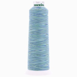 Madeira AeroQuilt Thread, 3,000yds, 100% Polyester #9508 BLUE LAGOON