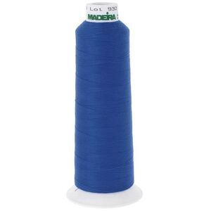 Madeira AeroQuilt Thread, 3,000yds, 100% Polyester #9660 ROYAL BLUE