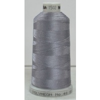 Madeira Polyneon #40 Embroidery Thread, 1000m Colour 1502, GREY