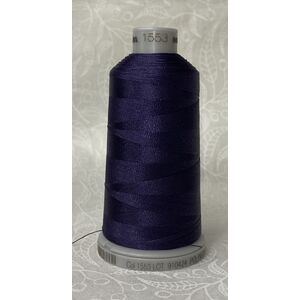 #1553 GALAXY BLUE 1000m Madeira Polyneon 40 Embroidery Thread