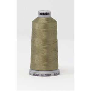 #1568 GRANITE GREEN 1000m Madeira Polyneon 40 Embroidery Thread