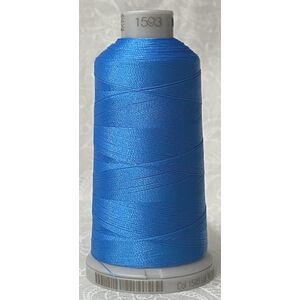 #1593 BLUE MACAW 1000m Madeira Polyneon 40 Embroidery Thread