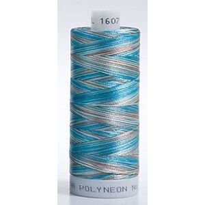#1607 ASTRO MID BLUE 1000m Madeira Polyneon 40 Embroidery Thread