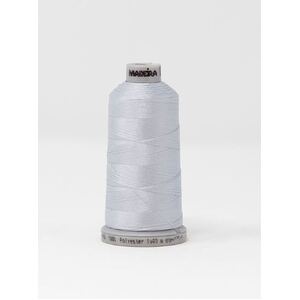 #1610 SILVER 1000m Madeira Polyneon 40 Embroidery Thread
